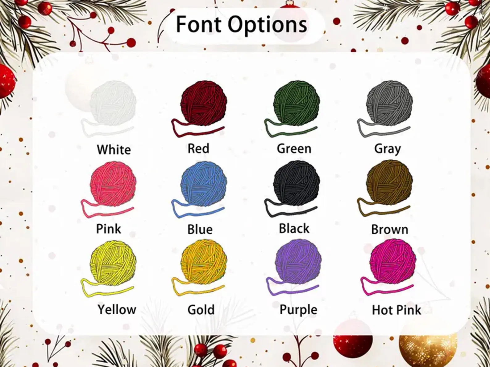 Embroidered Christmas Stocking Personalized Knitted Family Stockings Xmas Stocking with Name Monogram Holiday Stocking Family Christmas Gift