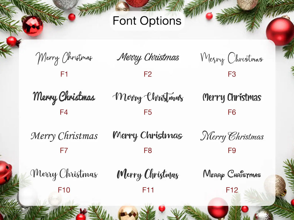 Embroidered Christmas Stocking Personalized Knitted Family Stockings Xmas Stocking with Name Monogram Holiday Stocking Family Christmas Gift